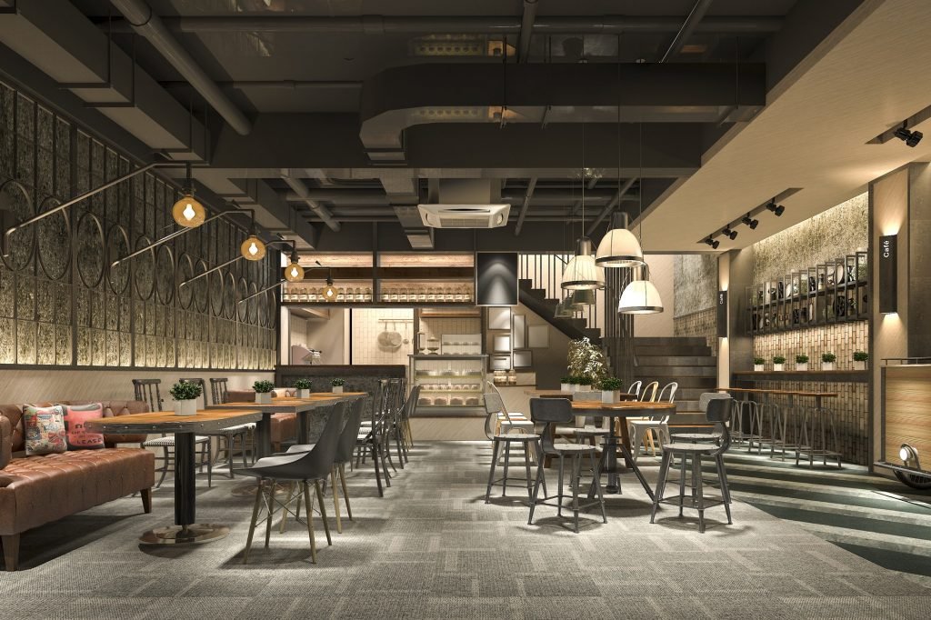 Caffetteria moderna, flussi ottimizzati